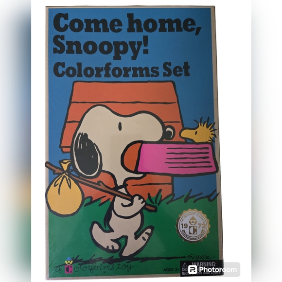 Come home, Snoopy! Colorforms Set - Picture 6 of 6